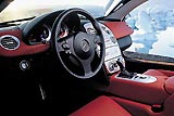 Интерьер салона Mercedes SLR McLaren