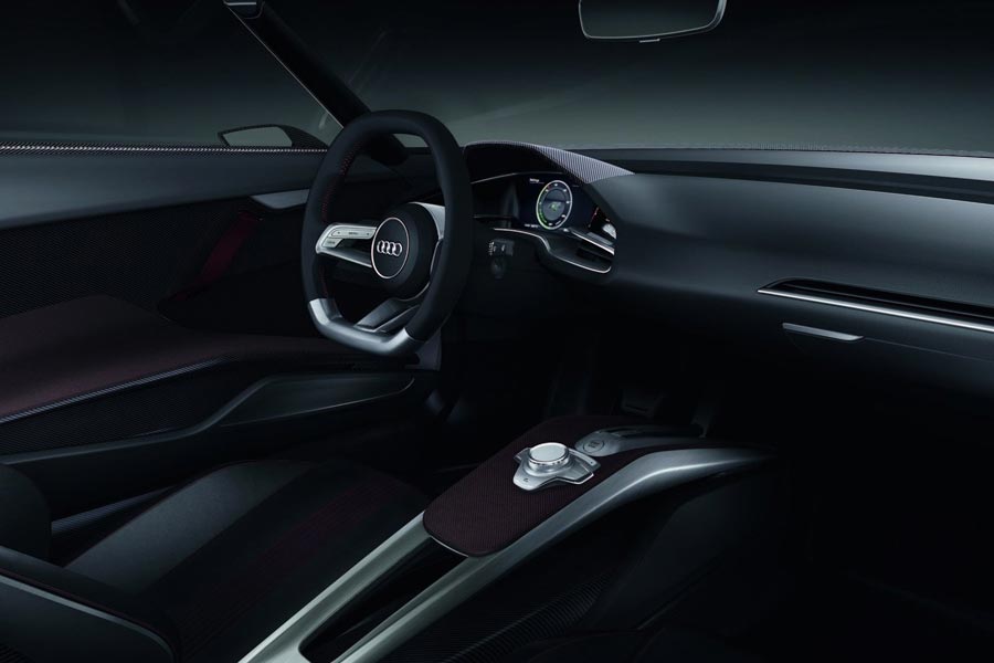   Audi E-tron Spyder Concept.  Audi E-tron Spyder Concept