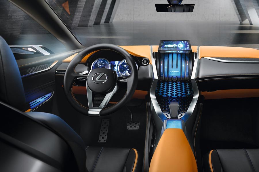   Lexus LF-NX Concept.  Lexus LF-NX Concept
