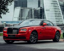 Rolls-Royce Wraith Black and Bright.  Rolls-Royce