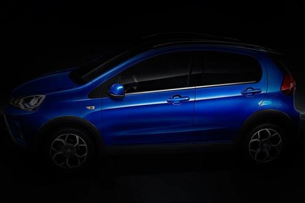 Geely не удержала в тайне кроссовер V01 - 1