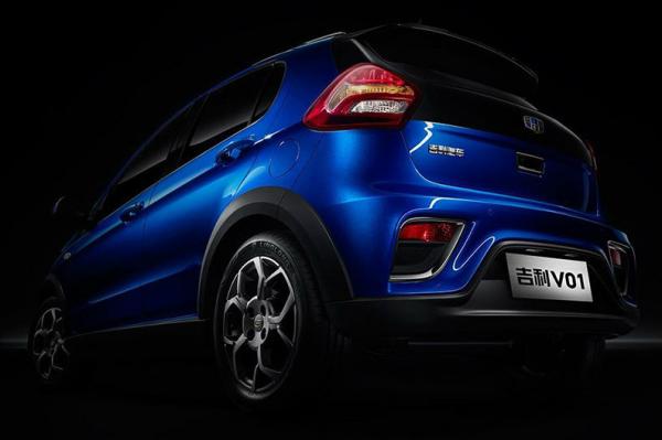Geely не удержала в тайне кроссовер V01 - 2
