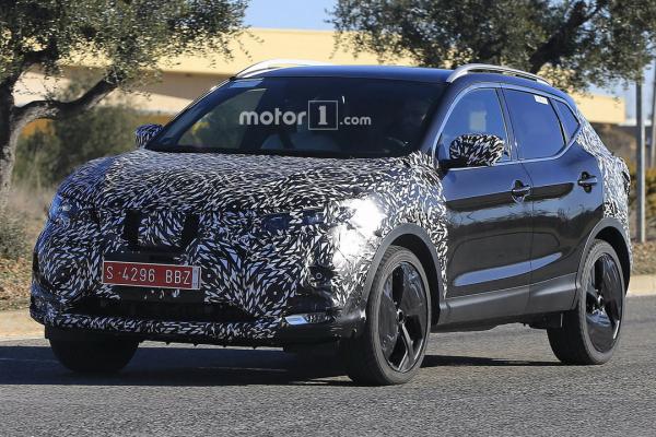 Nissan "выгуливает" обновленный Qashqai - 2