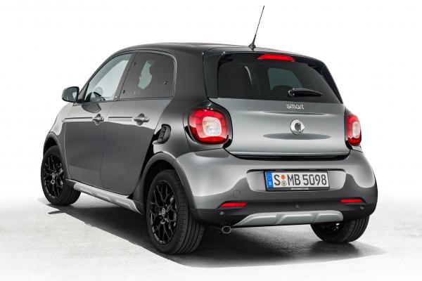 Smart гонит Forfour с асфальта - 3