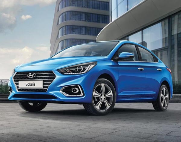 Hyundai Solaris. Фото Hyundai