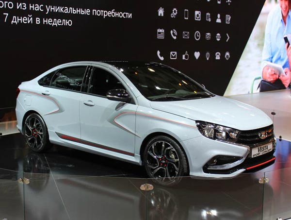 Lada Vesta Sport Concept. Фото CarExpert.ru