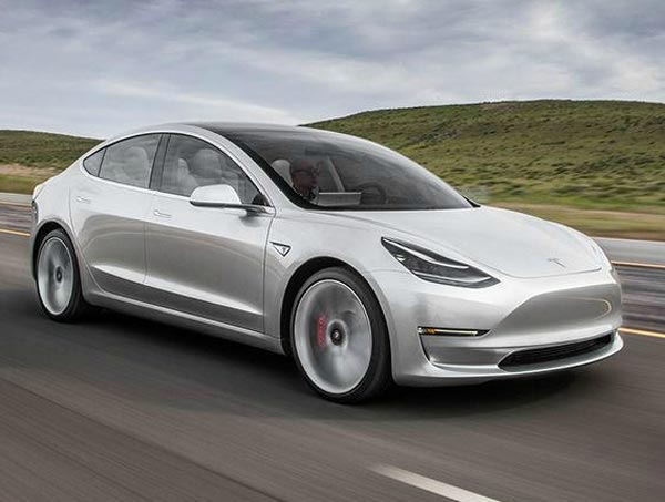 Tesla Model 3. Фото Tesla