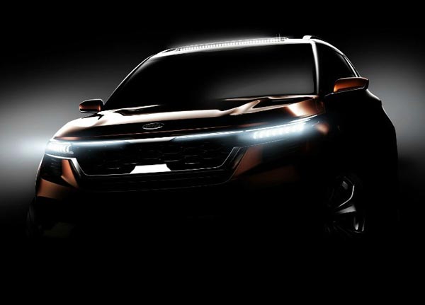 Kia SP Concept. Тизер Kia