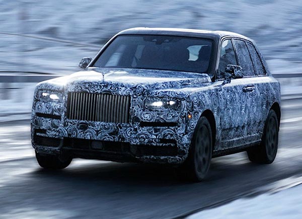 Rolls-Royce Cullinan. Фото Rolls-Royce