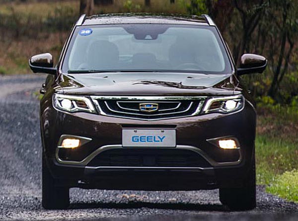 Geely Boyuе. Фото Geely