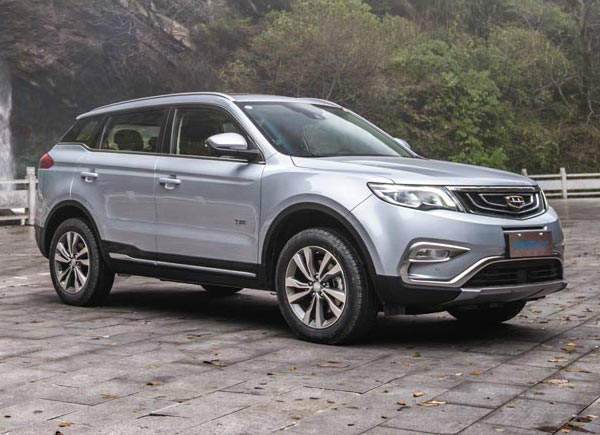 Geely Atlas. Фото Geely