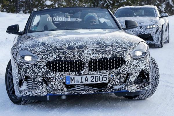 Toyota Supra попалась в паре с новым родстером BMW - 2