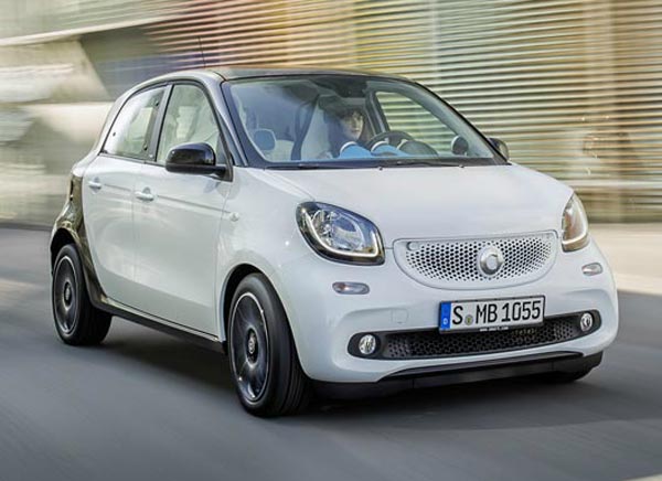 Smart ForFour. Фото Smart