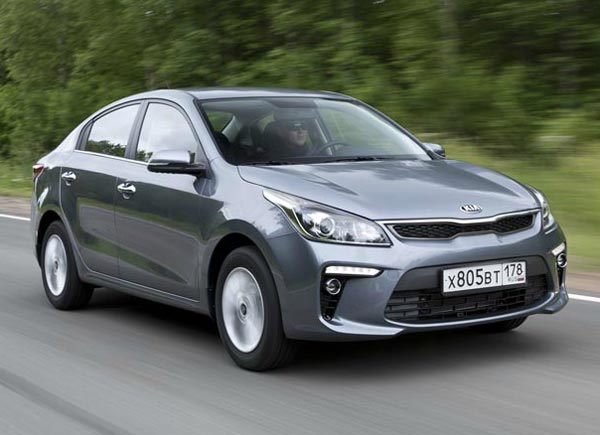 Kia Rio. Фото Kia