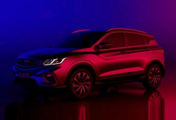Geely SX11. Фото Geely