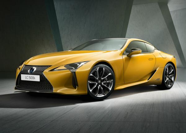 Lexus LC 500 Yellow Edition. Фото Lexus