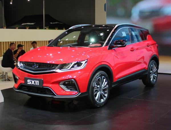 Geely SX11. Фото Geely и CarExpert