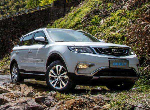 Geely Atlas. Фото Geely