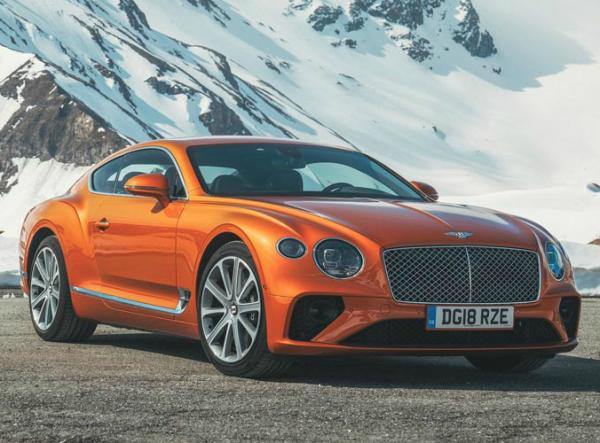 Bentley Continental GT. Фото Bentle