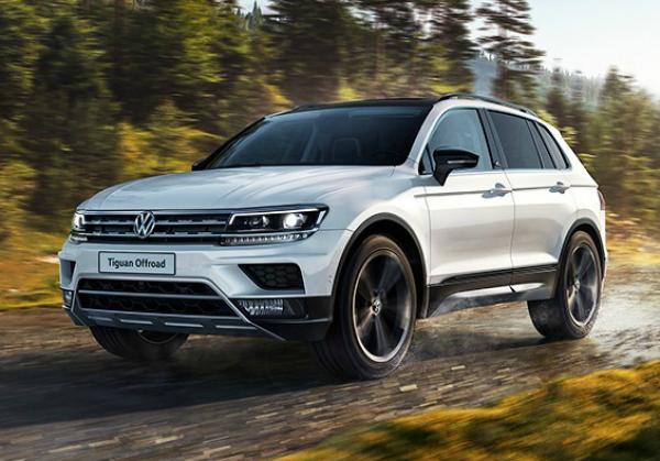 Volkswagen Tiguan Offroad. Фото Volkswagen