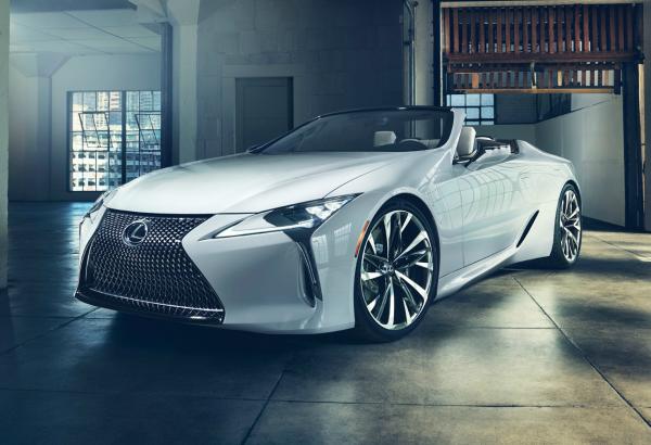 Lexus LC Convertible. Фото Lexus