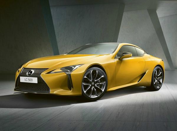 Lexus LC Yellow Edition. Фото Lexus