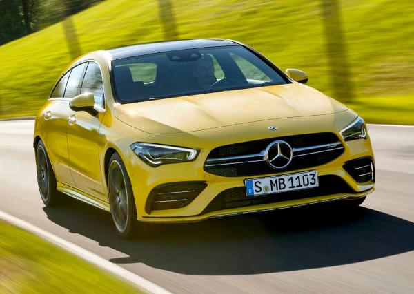 Mercedes CLA 35 Shooting Brake. Фото Mercedes