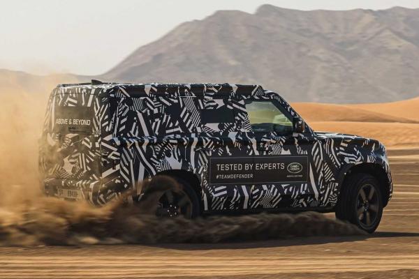 Новый Land Rover Defender получит пневмоподвеску - 2