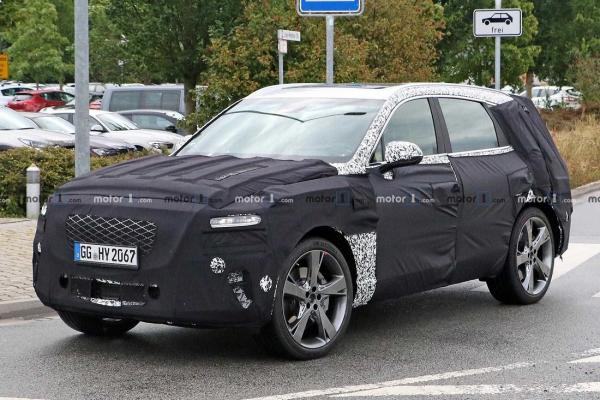 Первый кроссовер Genesis замечен на тестах - 1