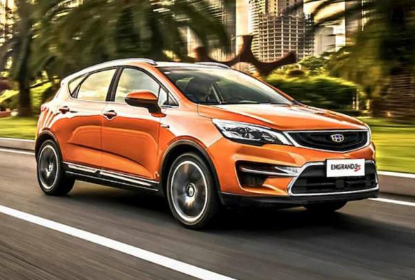 Geely Emgrand GS. Фото Geely