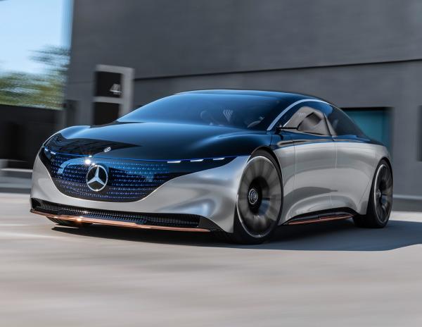 Mercedes Vision EQS. Фото Mercedes-Benz