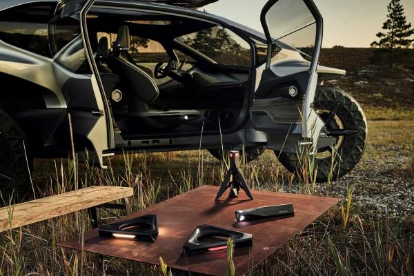 Audi выпустила внедорожник с дронами-разведчиками - 4