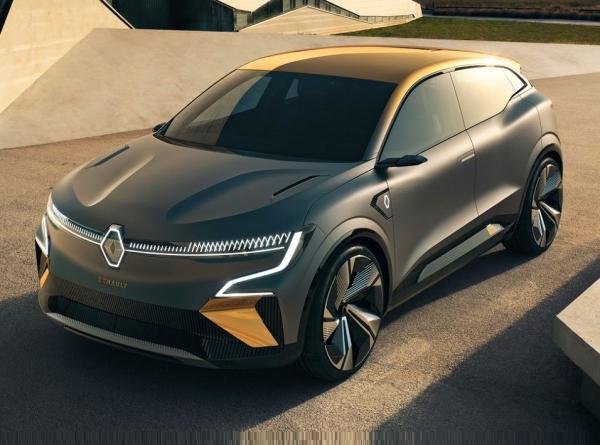 Renault eVision.  Renault 