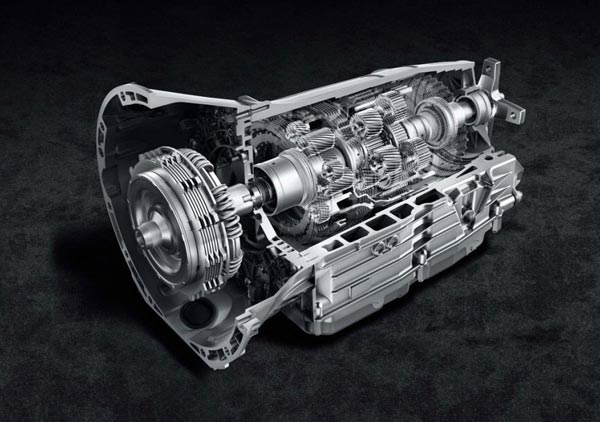 Рис.9. Необычный 7-скоростной "автомат" AMG Speedshift MCT обходится без гидротрансформатора.