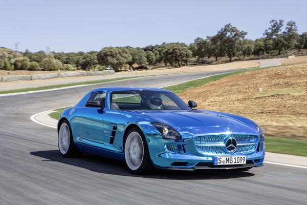   Mercedes-Benz SLS AMG Coupe Electric Drive.      