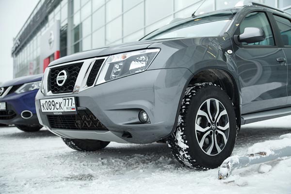 Terrano - самый доступный полноприводный автомобиль в линейке Nissan