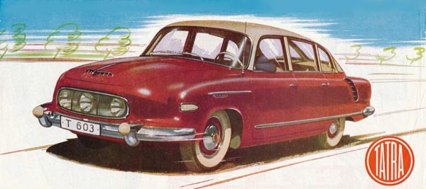 Новая T603 дебютировала в 1956 как седан «представительского» класса.