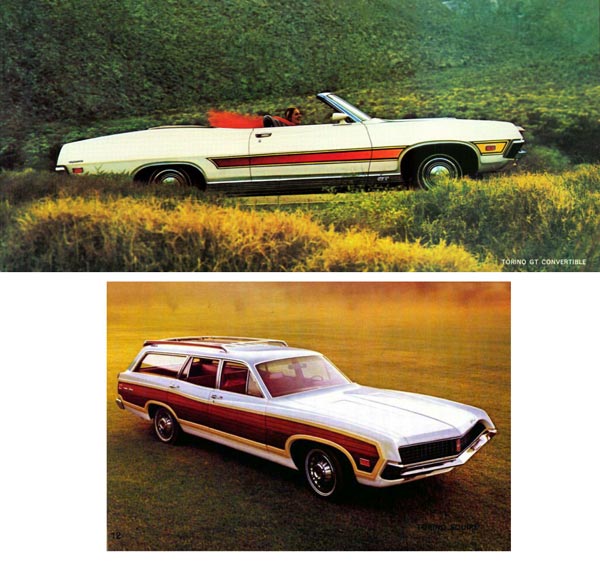 В модельной «линейке» 1971 присутствовали также 2-дверные кабриолеты и 5-дверные «универсалы».